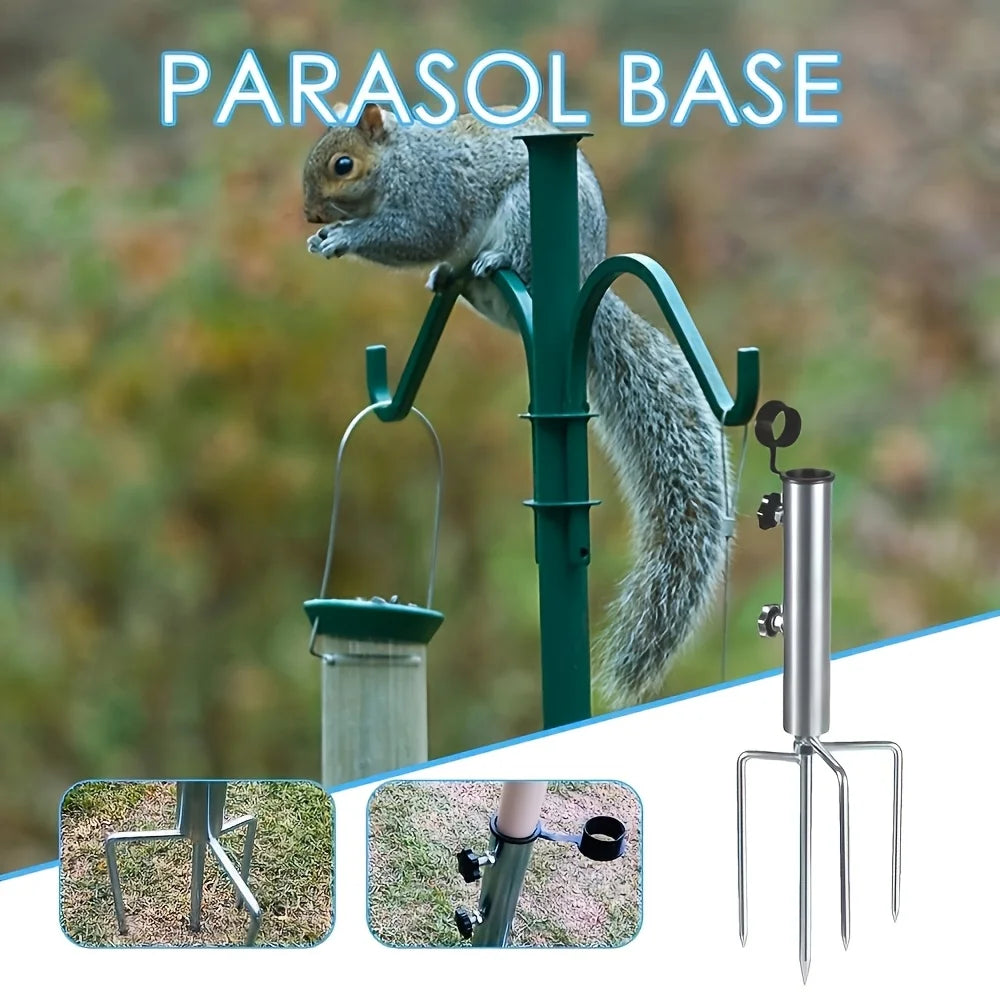 Camping tent frame with ground pegs - a sturdy frame suitable for patio, garden, beach and outdoor use.