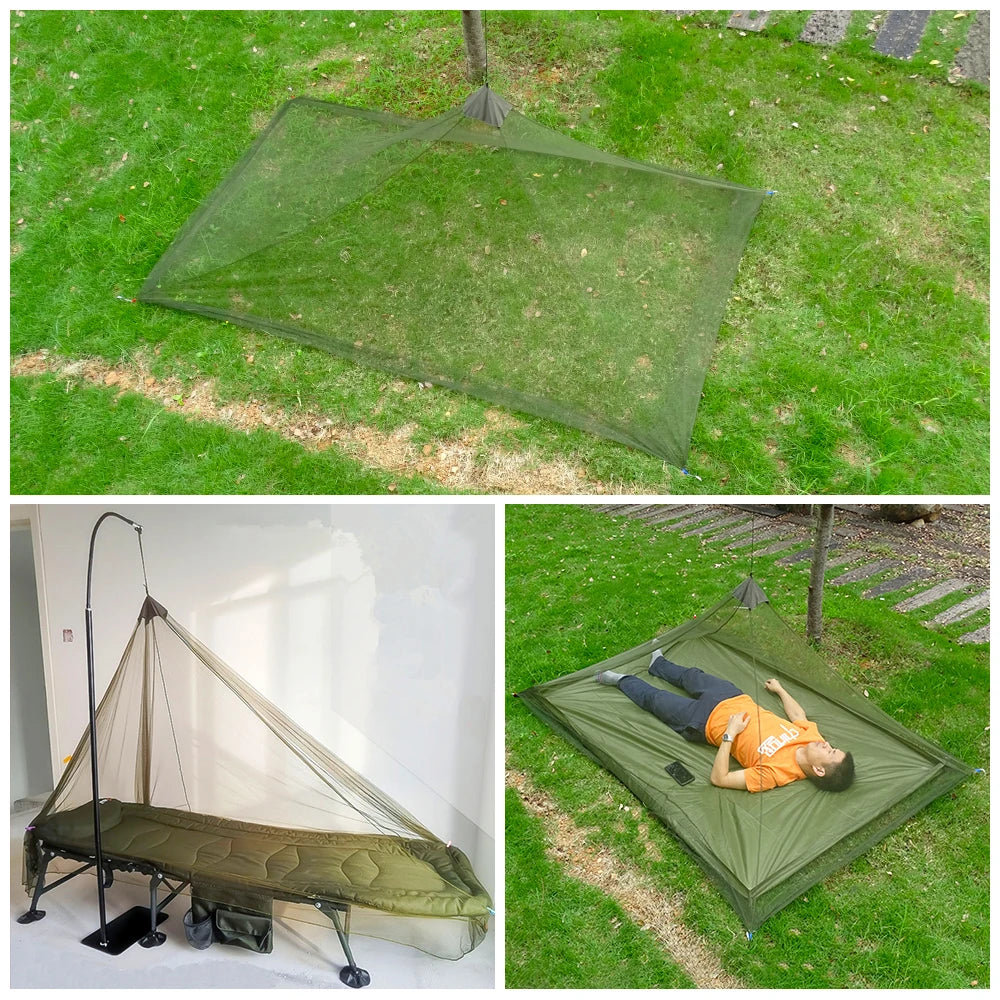 Outdoor Mosquito Net Insect Proof Tent Anti Mosquito Net Camping Solo Mesh Tents