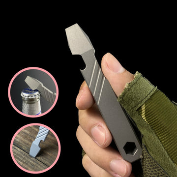 Creative EDC multi-functional tools, crowbars, outdoor camping bottle openers,  pry bar,key accessories, men's gifts