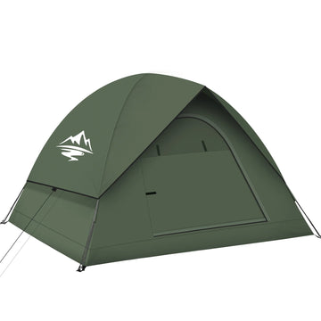 3-4 People Tents for Camping with Shelter 100% Waterproof Windproof  Easy Set Up Tent with Removable for Adventure Backyard